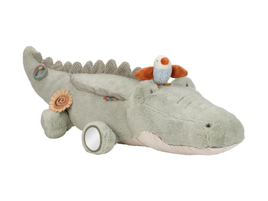 Peluche Multi-Attività XL 'Coccodrillo' Safari Friends Little Dutch - Dai 0+mesi