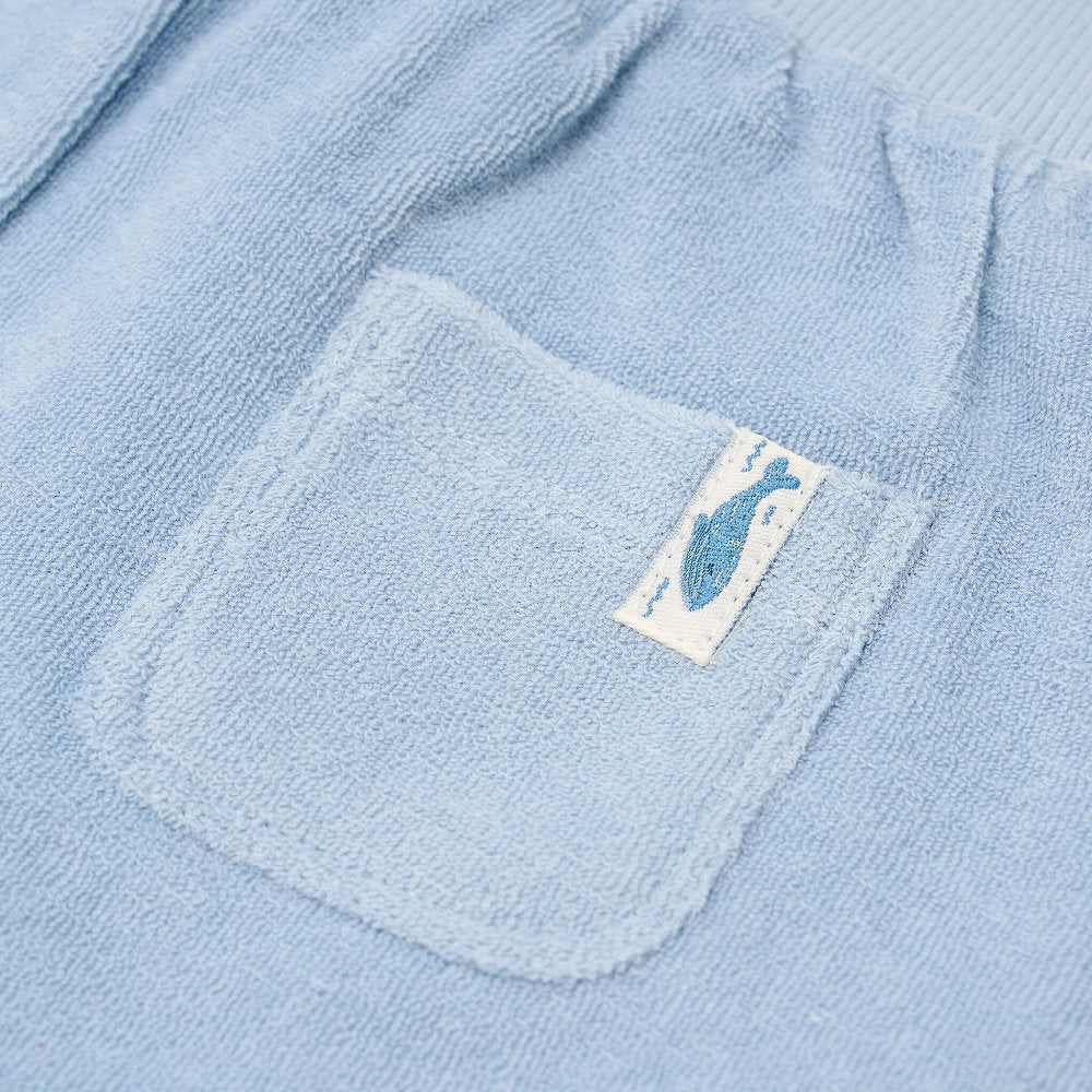 Completo Estivo Bambino in Spugna (Maglietta e Pantaloncini in Cotone Biologico)