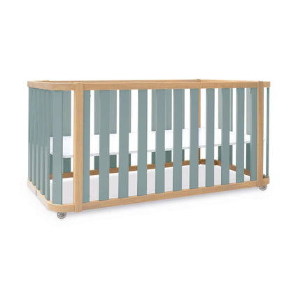 Lettino evolutivo Crea DUE PLUS - Lettino-Letto montessoriano-Scrivania