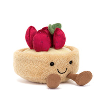Peluche morbido Crostata di fragole Fleurette