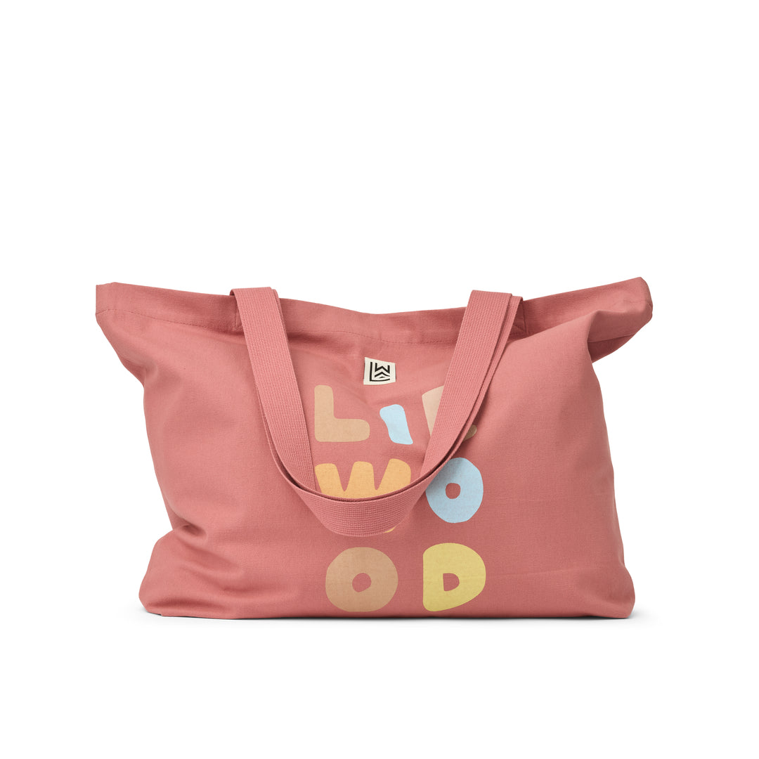 Grande borsa tote in cotone biologico - 54x37cm