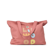 Grande borsa tote in cotone biologico - 54x37cm