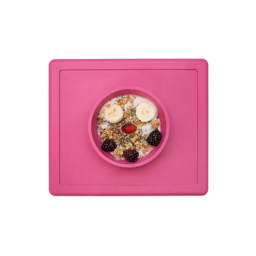Ciotola con tovaglietta integrata in silicone - Happy Bowl