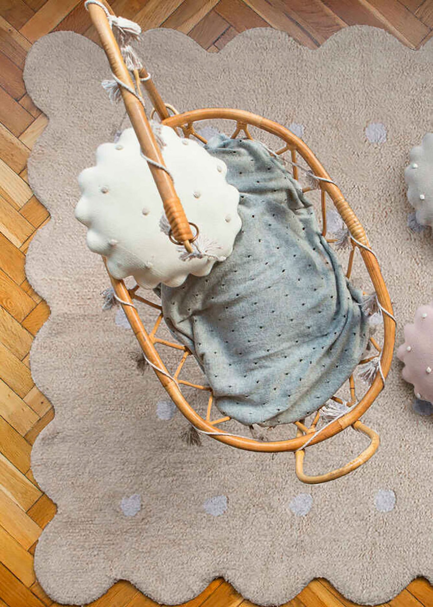 Tappeto lavabile Biscuit Beige - 120x160cm