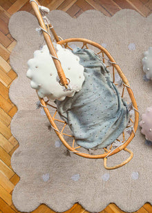 Tappeto lavabile Biscuit Beige - 120x160cm