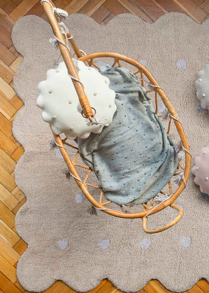 Tappeto lavabile Biscuit Beige - 120x160cm