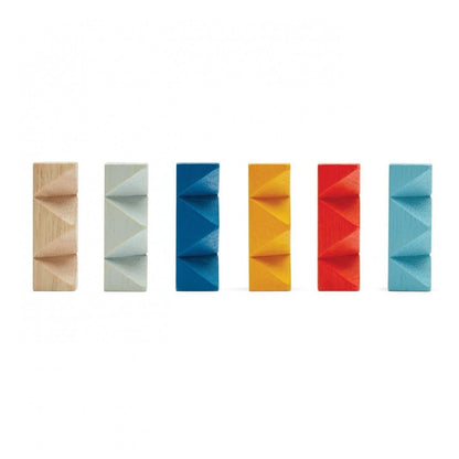 Puzzle rettangolare in legno - 6pezzi