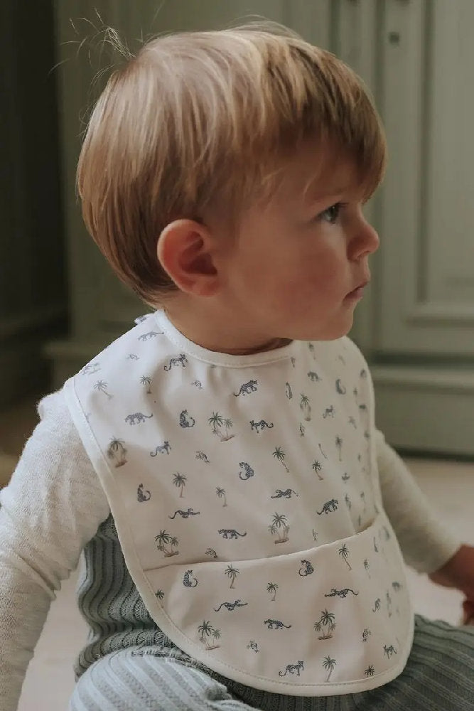 Bavaglino Impermeabile con Tasca Raccoglibriciole - Pratico e Sicuro