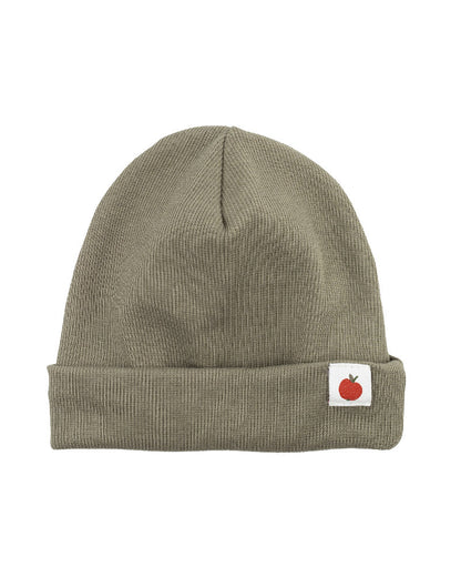 Cappellino Beanie in Cotone Biologico a Costine - Wooly Organic