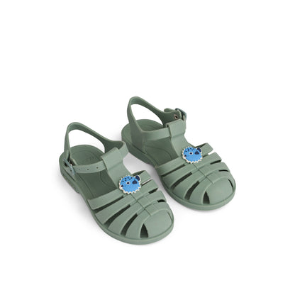 Sandali da mare da bagno con cinturino - Bre Sandals con Charm - Flessibili e resistenti