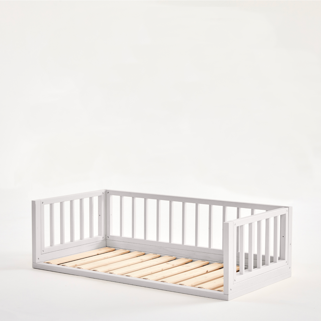Letto Montessoriano Evolutivo Ettino Nido in Legno (Made in Italy) - 90x200 cm
