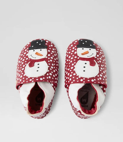 Scarpine Soft Sole Snowie Red white