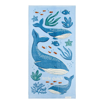 Asciugamano Telo Mare Bimba 60x120cm - 100% Cotone Biologico