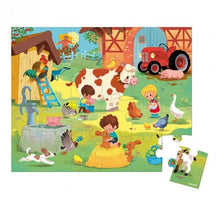 Puzzle una giornata alla fattoria 24pezzi