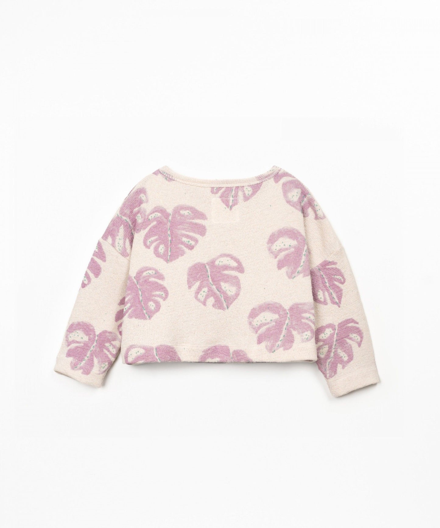 FELPA IN MAGLIA DECORATA STAMPATA