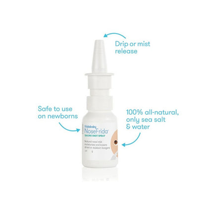 Soluzione Fisiologica Spray per Lavaggio Nasale Neonati - Pulizia Delicata e Naturale