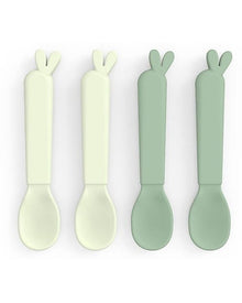 Set 4 Cucchiai Kiddish - 100% Riciclabile senza Melamina
