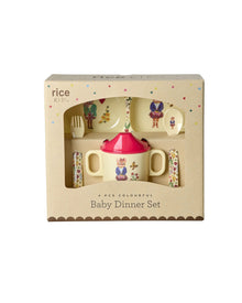 Set pappa in melamina 4 pezzi - Nathalie Léte