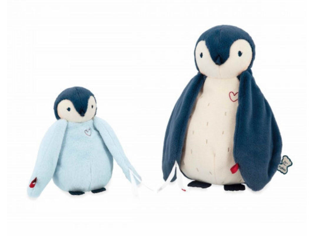 Coppia di Peluche Genitore e Cucciolo - Set Due Peluche Abbracciabili con Cofanetto Regalo (25 cm e 15 cm)