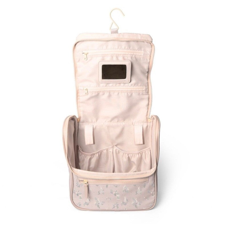 Beauty Case Neonato con Kit Bagnetto 6 Pezzi – Igiene e Gioco in Tessuto Morbido