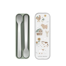 Set cucchiai 2 pezzi con scatola