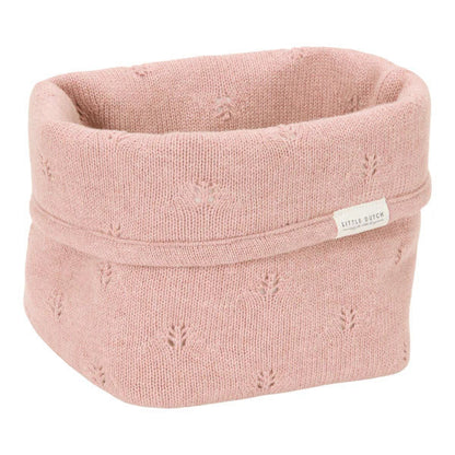 Cestino portatutto piccolo in Tricot - 15x15x15 cm