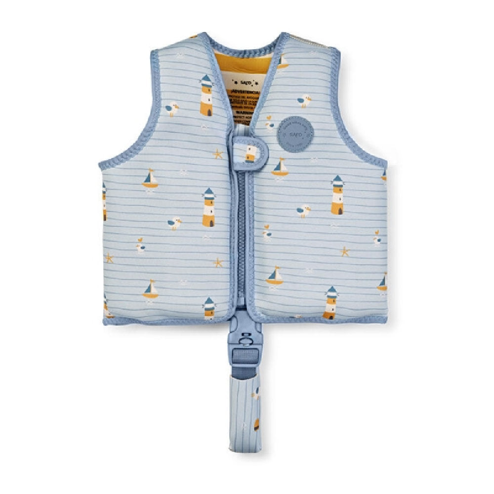 Gilet Salvagente in neoprene con cerniera