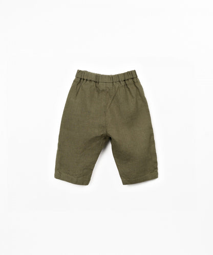 PANTALONI DI LINO