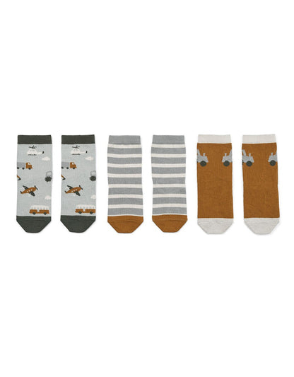 Set da 3 calzini 17/18 - super morbide ed elastiche