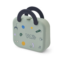 Portapranzo Pieghevole in Silicone Elara - Lunchbox Salvaspazio 18x15cm