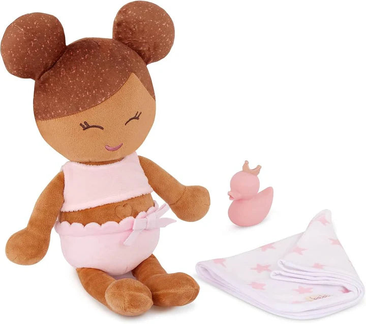 Peluche morbido bambola in stoffa da bagnetto