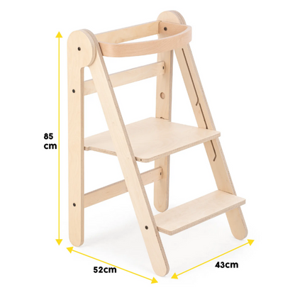 Torre montessoriana richiudibile - Regolabile in altezza