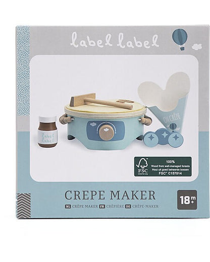 Set per crepes in legno