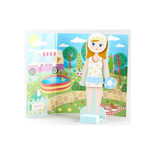 Personaggio per magnetic dress up