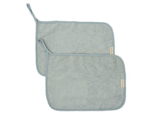 Set 2 asciugamani per asilo -25x35cm - 50% Bamboo e 50% Cotone