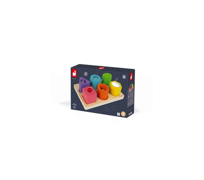 Puzzle 6 cubi sensoriali
