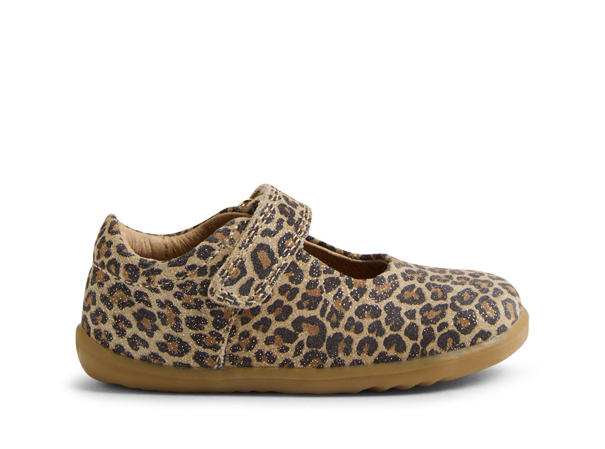 STEP UP MINA LEOPARD SHIMMER