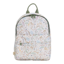 Zainetto per Bambini in Poliestere 'Soft Safari Print' con Tasca Frontale e Portabicchieri