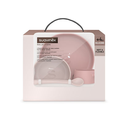 Set svezzamento stoviglie in silicone - Dai 4 mesi
