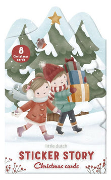 Stickers storia di Natale