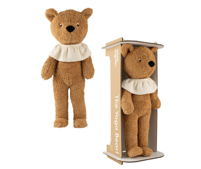 Peluche morbido Yoga Teddy - 90% Cotone organico
