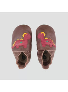 Scarpine Soft Sole Dinosauro Toffee