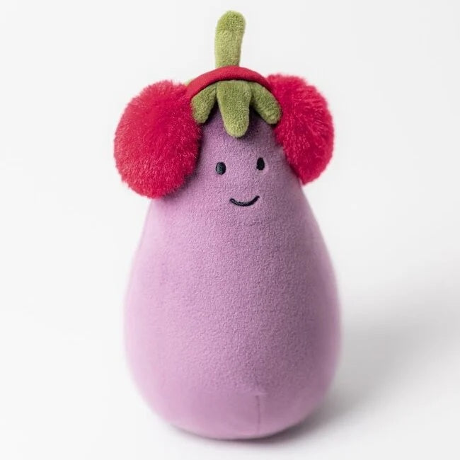 Peluche morbido melanzana Toastie red