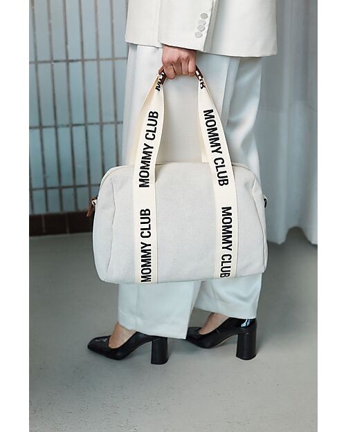 Borsa cambio mommy club signature canvas - include fasciatoio portatile