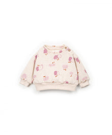 FELPA IN MAGLIA STAMPATA