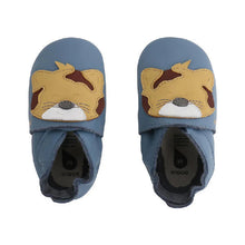 Scarpine Soft Sole Leopard Blue