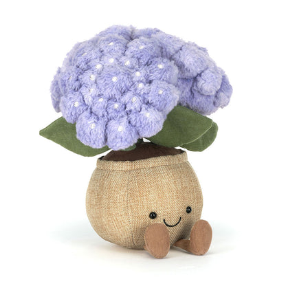 Peluche morbido Ortensia in vaso - Amuseables Hydrangea