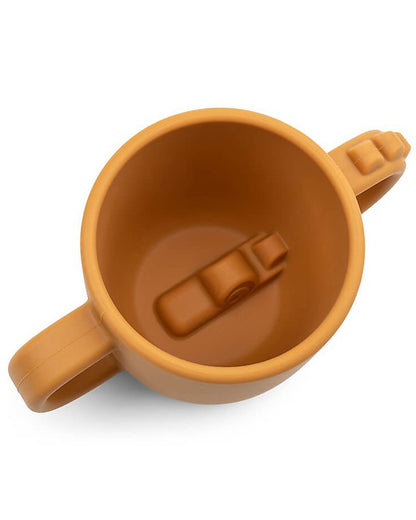 Tazza con 2 manici in silicone alimenatare Peekaboo Croco