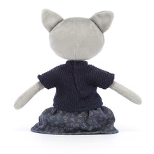 Peluche morbido Gattina Coquette