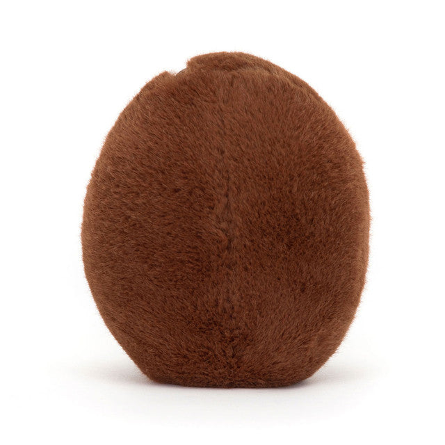Peluche morbido chicco di caffè